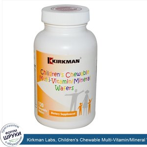 Kirkman_Labs__Children_s_Chewable_Multi_Vitamin_Mineral_Wafers__Mango_Peach_Flavor__120_Chewab...jpg