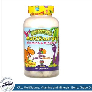 KAL__MultiSaurus__Vitamins_and_Minerals__Berry__Grape_Orange__180_Chewables.jpg