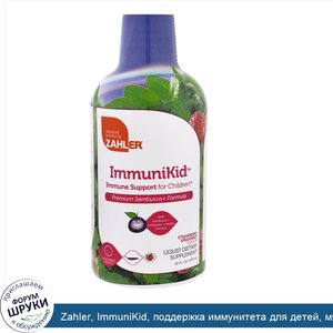 Zahler__ImmuniKid__поддержка_иммунитета_для_детей__мята_земляника__16_унций__473_мл_.jpg