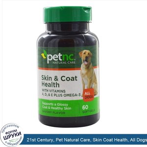 21st_Century__Pet_Natural_Care__Skin_Coat_Health__All_Dogs__Savory_Flavor__60_Softgels.jpg