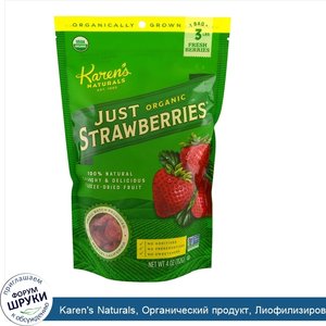 Karen_s_Naturals__Органический_продукт__Лиофилизированные_фрукты__Натуральная_клубника__112_г_...jpg