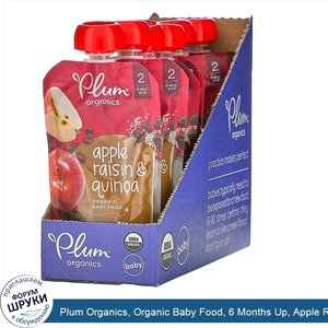 Plum_Organics__Organic_Baby_Food__6_Months_Up__Apple_Raisin_Quinoa__6_Pouches__3.5_oz__99_g__E...jpg