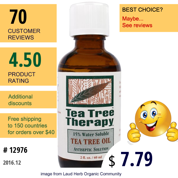 Tea Tree Therapy, Tea Tree Oil, 2 Fl Oz (60 Ml)