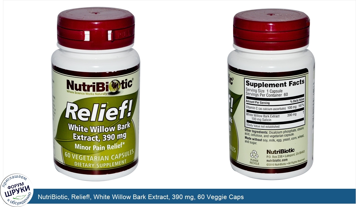 NutriBiotic__Relief___White_Willow_Bark_Extract__390_mg__60_Veggie_Caps.jpg