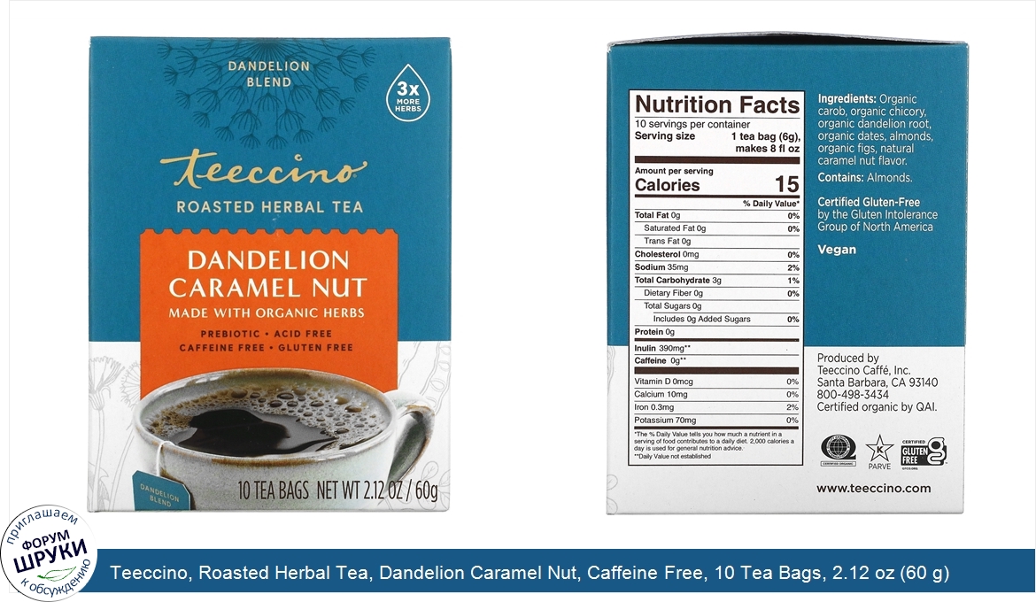 Teeccino__Roasted_Herbal_Tea__Dandelion_Caramel_Nut__Caffeine_Free__10_Tea_Bags__2.12_oz__60_g_.jpg