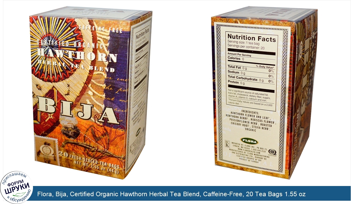 Flora__Bija__Certified_Organic_Hawthorn_Herbal_Tea_Blend__Caffeine_Free__20_Tea_Bags_1.55_oz__...jpg